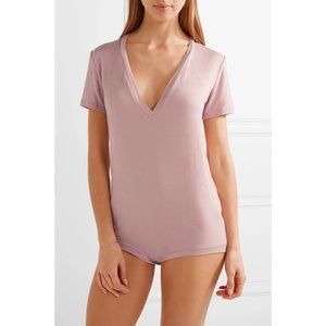 Alex NYC Stanton stretch-modal jersey bodysuit XS